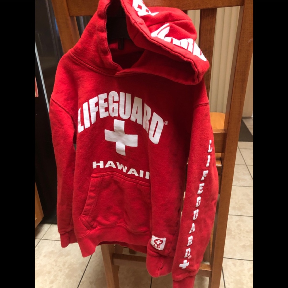 Lifeguard hoodie size 8